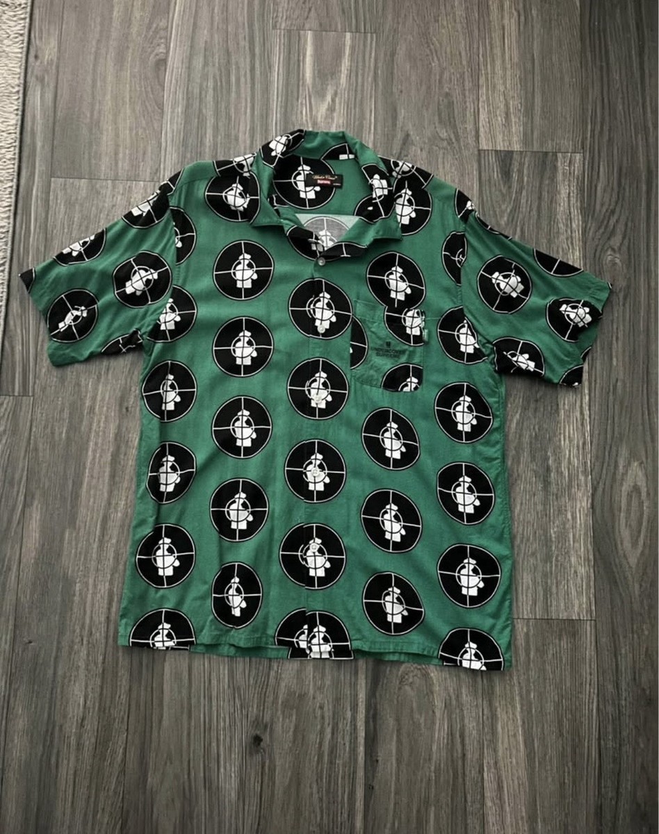 Supreme UNDERCOVER Public Enemy ヨーレンシャツ Supreme Undercover Public Enemy Collab SS18 Rayon Button Down