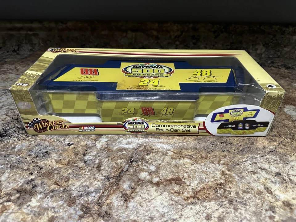 Juego de 4 carros Daytona 500 50 años 2008 diecast Nascar 1:64 Foto 3 de 3