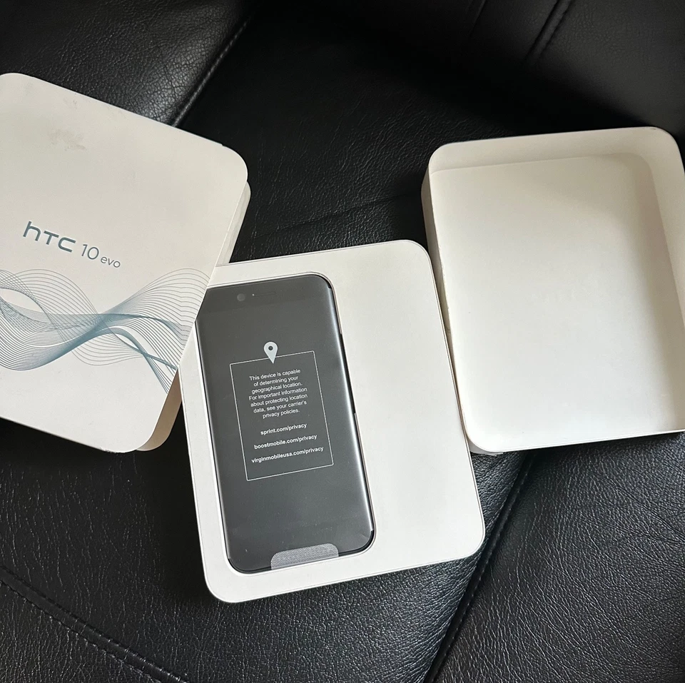 NEW! HTC 10 evo 32GB Gunmetal Gray Boost Mobile Android Phone - Image 3 of 4