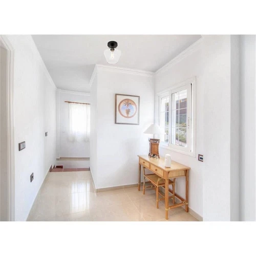 Living District Gene 1-Light Metal & Glass Flush Mount in Black/Clear - Picture 2 of 7