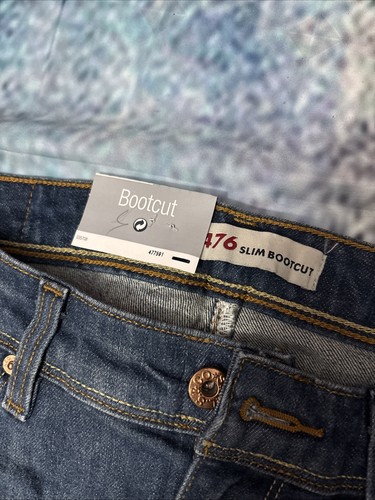 Damen Jeans Levis 476 Slim Bootcut Elefantenpfote W29 L34 - Bild 2 von 3