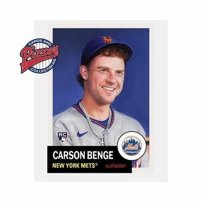 Carson Benge RC Mets 2026 Topps MLB Living Set Card 942 Presale