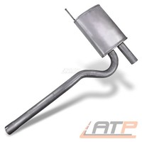 MittelschalldÄMpfer Auspuff SchalldÄMpfer FÜR Audi A4 8D B5 1.8 BJ 94-01