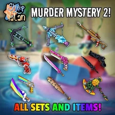 Murder Mystery 2 All Godly Sets and Items MM2 Cheap! img
