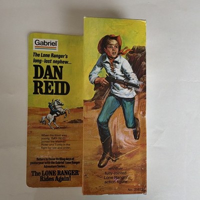 Gabriel The Lone Ranger Dan Reid Action Figure No. 25622 Hat Rifle (1974)