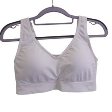 Jockey Women's Back Smoothing Seamfree Brallete Size L White