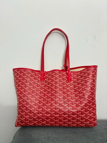 Goyard Saint Louis Red PM Tote Bag