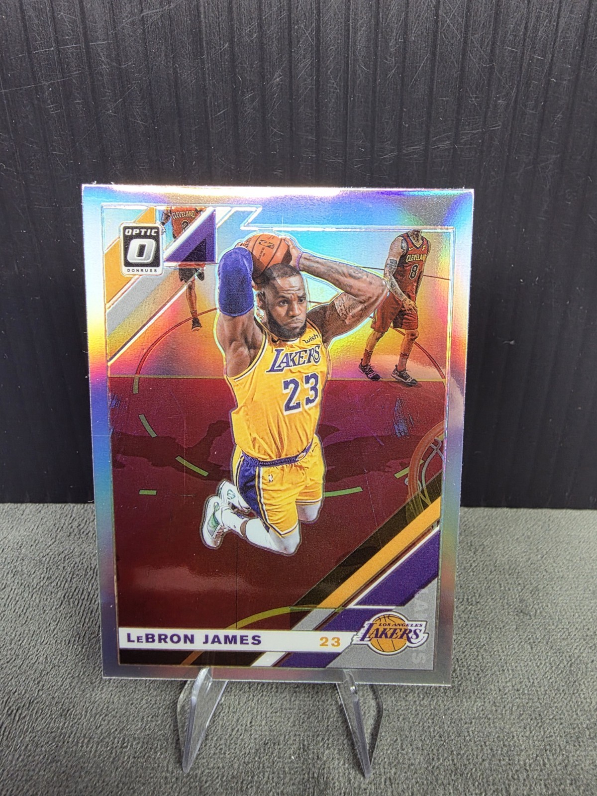 2019-20 Panini Donruss Optic - LeBron James #60 Holo Silver Prizm NBA GO LAKERS