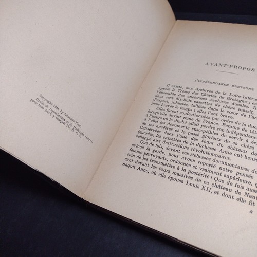 Anne De Bretagne: Duchesse Et Reine par Emile Gabory - 11th Ed. 1941 Paperback - Picture 7 of 14