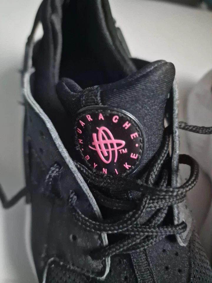 Nike Huarache Schwarz Pink Gr. 38 - Bild 2 von 4