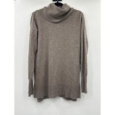 Tahari Women  s Pure Luxe 100 Cashmere Cowl Neck Sweater Top Size L Classic