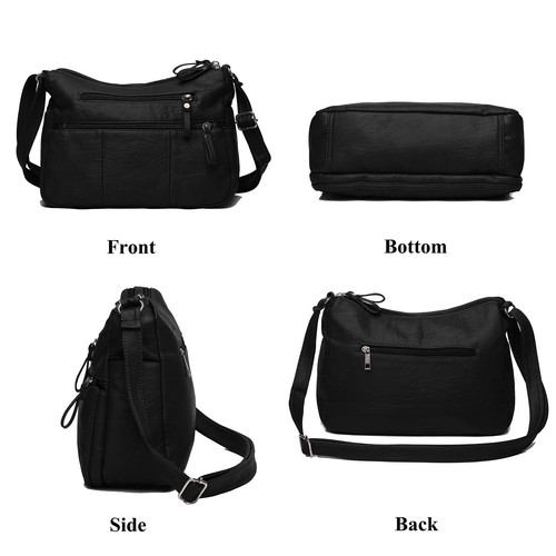 Purses for Women Soft PU Leather Shoulder Bag Ladies Crossbody Purse and hand... - Picture 4 of 6