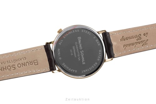 Bruno Söhnle Glashütte Rondo Stahl / vergoldet Quarz Damenuhr Ref. 17-33192-261 - Bild 10 von 13