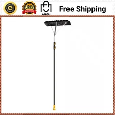 True Temper 18 in Ergonomic Mountain Mover Snow Shovel Metal Handle Durable