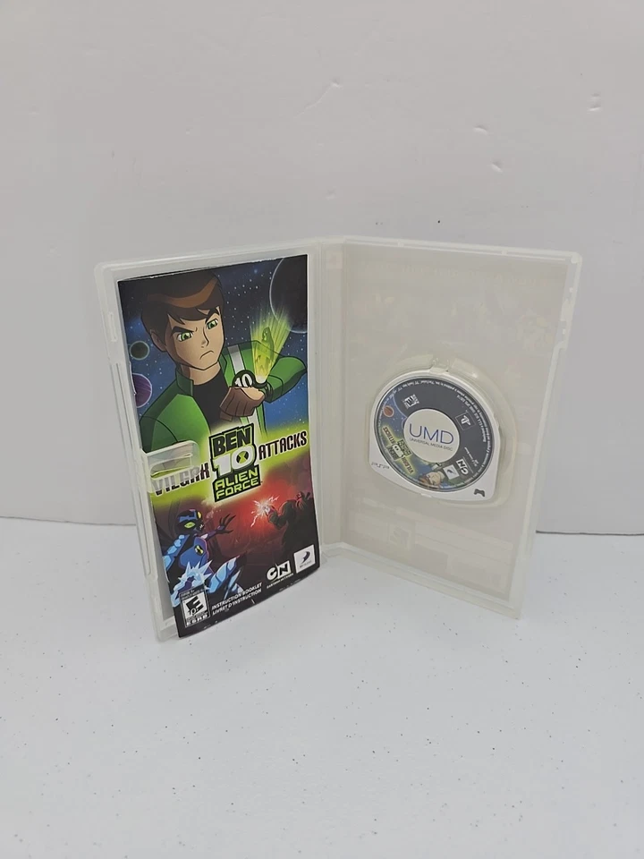 Ben 10: Alien Force -- Vilgax Attacks (Sony PSP, 2009) Cib - Image 3 of 4