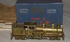 United PFM Pacific Fast Mail Brass Class B 2-Truck Shay Locomotive - HO in Box