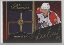 2009 O-Pee-Chee Premier Quad Rookie Memorabilia /299 Dmitry Kulikov #74 Auto 1o3