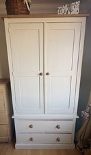 Solid pine Double Wardrobe / pantry linen cupboard