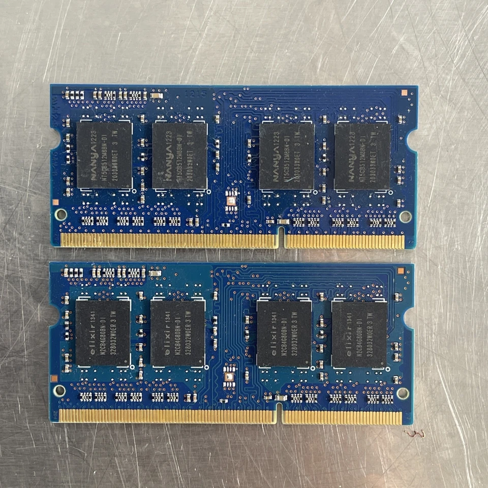 Elixir 8gb Ram 2x4gb PC3-12800s Laptop Memory - Image 2 of 3