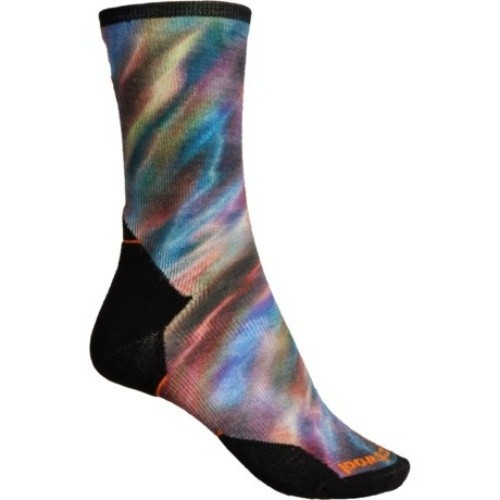 SmartWool Trail Run gezielte gepolsterte Crew-Socke Wasserschimmer Druck Damen Large - Bild 1 von 3