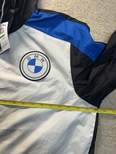 Puma BMW M Motorsport F82 Track Racing Jacket Size Large Lightweight Baggy - Picture 11 of 12