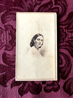 CIVIL WAR ERA CDV ~  WIDOW OF SENATOR  STEPHEN  A. DOUGLAS — photo 1