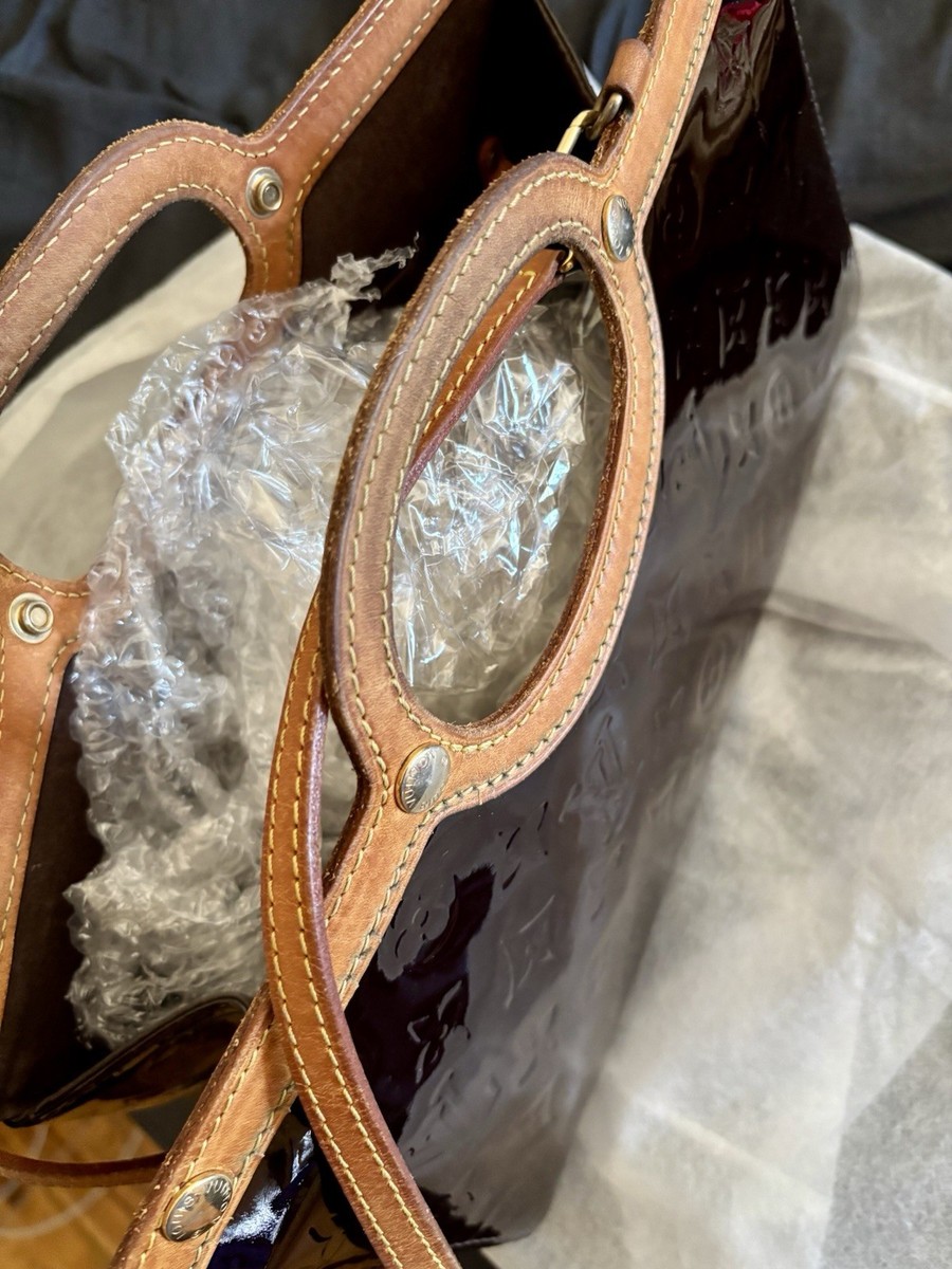 Louis Vuitton Roxbury Drive Shoulder Bag Purple Leather for sale