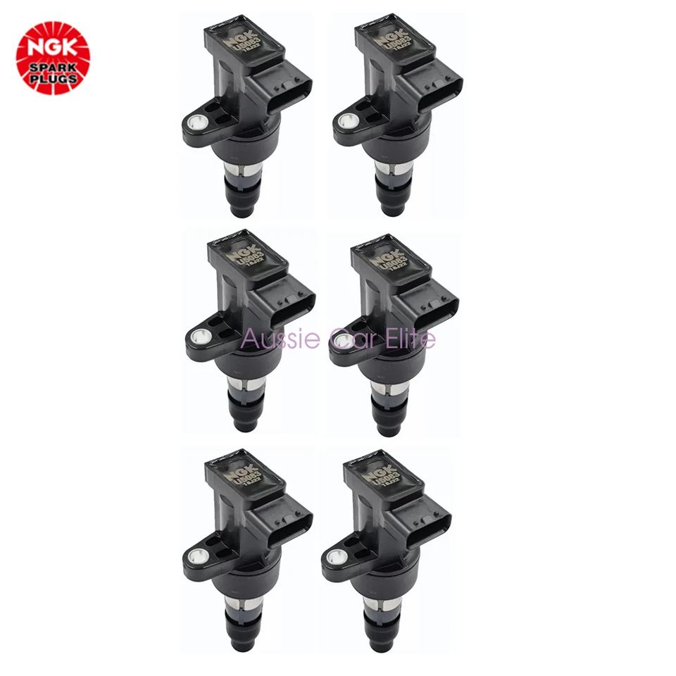 C2S11480 U5083 6pcs OEM NGK Ignition Coil for 2003-2009 Jaguar X350 X400 3.0L V6 - Image 3 of 4