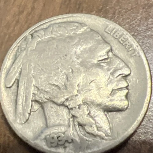 1934 Buffalo Nickel Full Date, Actual Coin, GoodDeal Checkout All My Buffaloes
