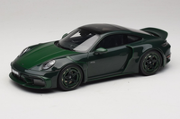 GT959 Porsche 911 992 Turbo S Brabus 900 Rocket R Mean Green Gt Spirit 1/18