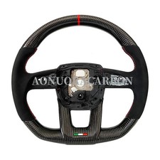 Custom Real Carbon Fiber Alcantara Steering Wheel Fits 2018 Lamborghini Urus