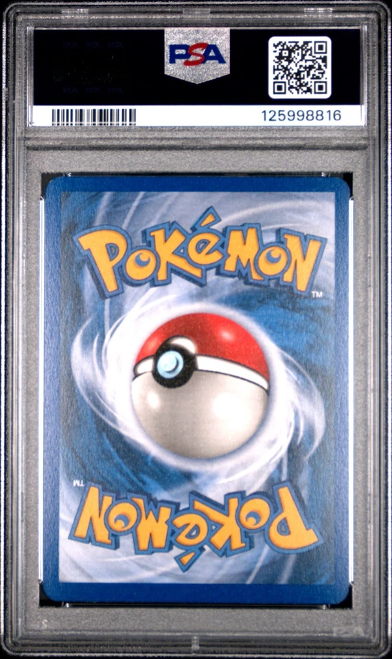 2004 POKEMON EX TEAM ROCKET RETURNS 65 MAGIKARP-REVERSE FOIL PSA 8 - Image 2 of 2