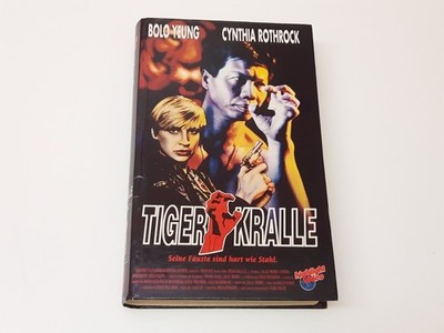 Tigerkralle VHS German PAL Highlight Video Hartbox Tiger Claws Cynthia Rothrock