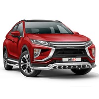 FrontschutzbüGel FrontbüGel FüR Mitsubishi Eclipse Cross 2018-2019 ABE Silber