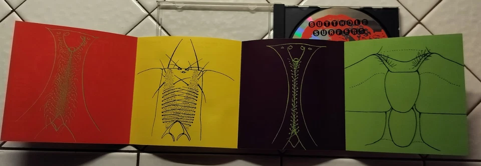 Butthole Surfers Independent Worm Saloon CD Capitol Records CDP-598798 - Image 4 of 4