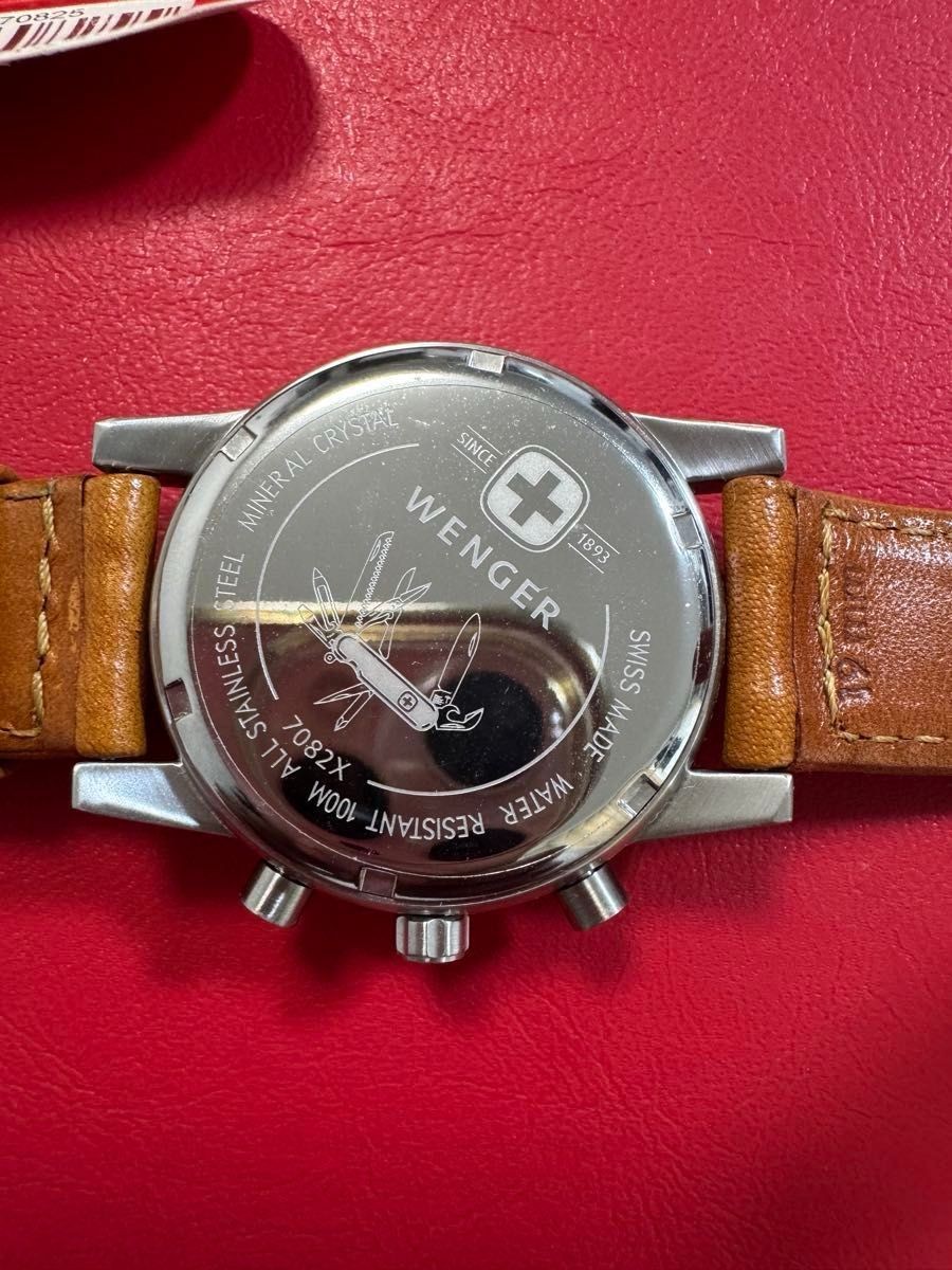 Wenger Chronograph 7082X Quartz Analog Watch 68177 for sale online