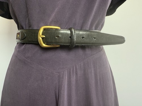 LL Bean Größe XS - kleine Größe 26,5 - 30,5 Zoll Lederband Gürtel Vintage Unisex - Bild 2 von 10