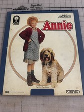 Annie 1982 Carol Burnett Aileen RCA SelectaVision CED 13033 2-Disc