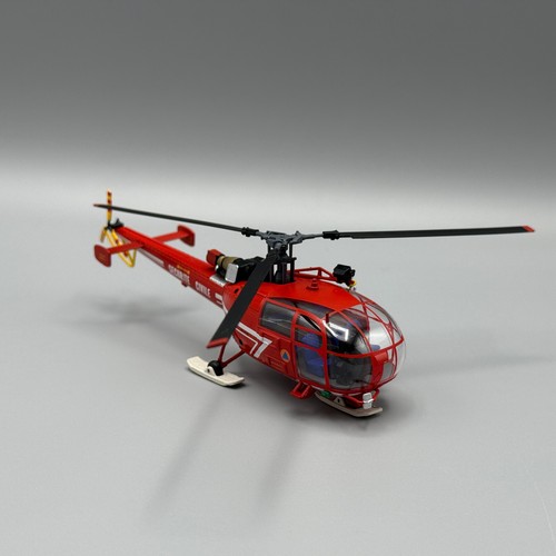 Sécurité Civile Sa 316 Alouette III Hélicoptère Ghsc Base Chamonix Herpa 580847 - Photo 8 sur 12