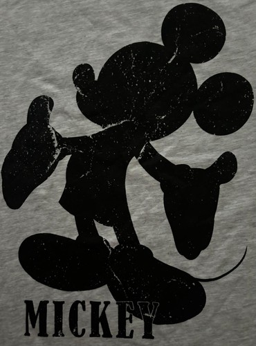 Mickey Mouse / Männer T-Shirt grau / Größe M - Bild 2 von 2