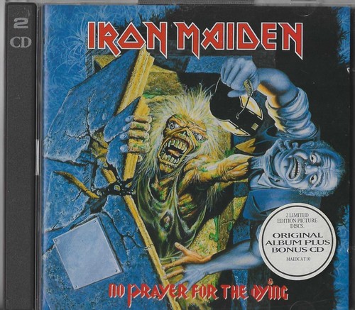 Iron Maiden – No Prayer For The Dying 2 Cd 1995 Emi Front sticker Limit Edit