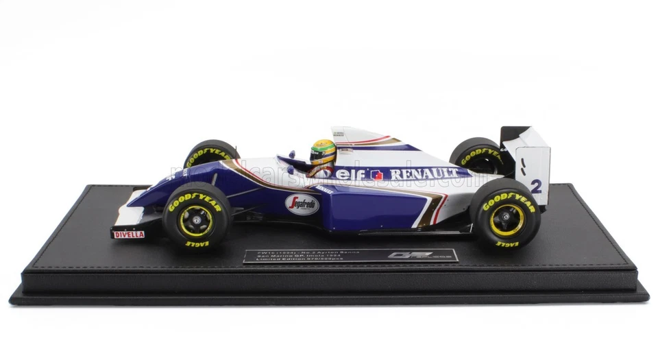 1:18 Williams Renault FW16 No.2 Ayrton Senna San Marino GP 1994 - Limited Edi... - Image 4 of 4