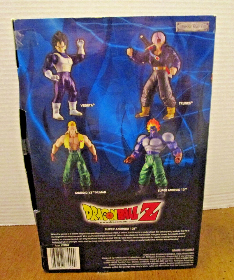 DRAGONBALL Z Colección de Películas Vegeta Nuevo JAKKS Pacific 10 pulgadas Sellado de Fábrica 2003 Foto 2 de 4