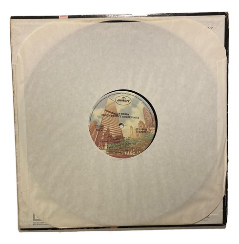 CHUCK BERRY “Chuck Berry's Golden Hits” Vinyl LP Mercury SR 61103 Stereo VG - Picture 3 of 8