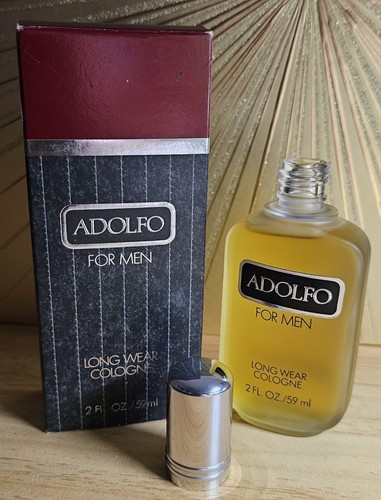 ADOLFO FOR MEN LONG WEAR COLOGNE: 2fl oz / 59ml (VINTAGE) - Picture 14 of 14