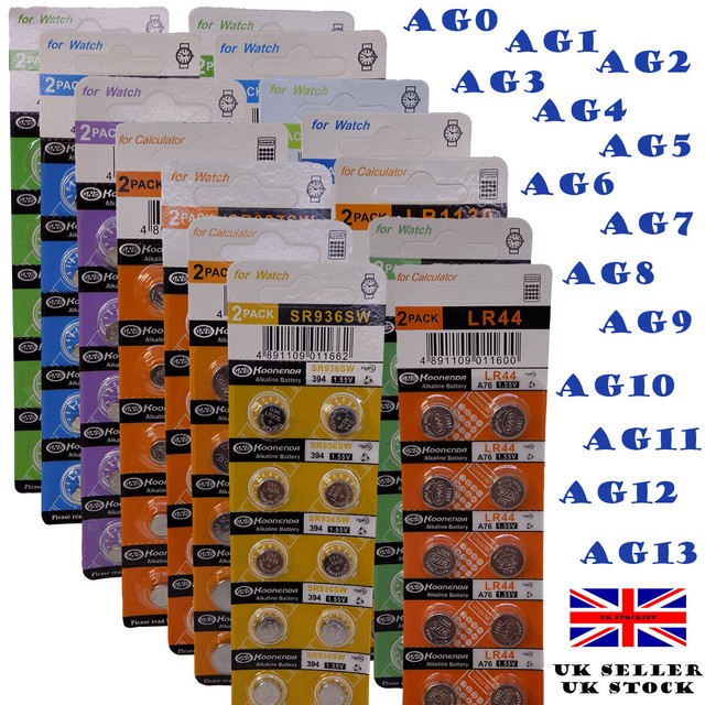 1.5v Alkaline Batt AG0 AG1 AG2 AG3 AG4 AG5 AG6 AG7 AG8 AG9 AG10 AG11 AG12 AG13 1.5v Alkaline Batt AG0 AG1 AG2 AG3 AG4 AG5 AG6 AG7 AG8 AG9 AG10 AG11 AG12 AG13