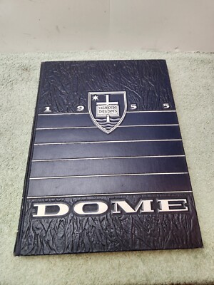 1955 Notre Dame University The Dome Vol. 46 Hardcover Yearbook