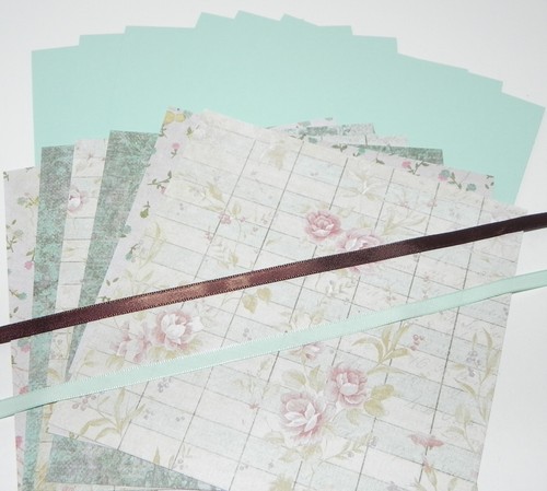 PRIMROSE BUTTERFLY 5 SETS (30 SHEETS) 6X6 DESIGNER PAPER A2 CARDSTOCK STAMPIN UP - Picture 2 of 6