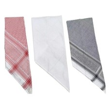 Arab Adult Shemagh Scarf with Jacquards Pattern Tactically Arab Keffiyeh Scarf