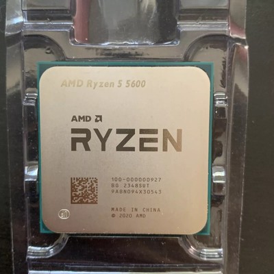 New AMD Ryzen 5 5600 Vermeer Zen3 6-Core 12-Thread AM4 CPU Processor